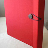 Custom branded hand-made binder